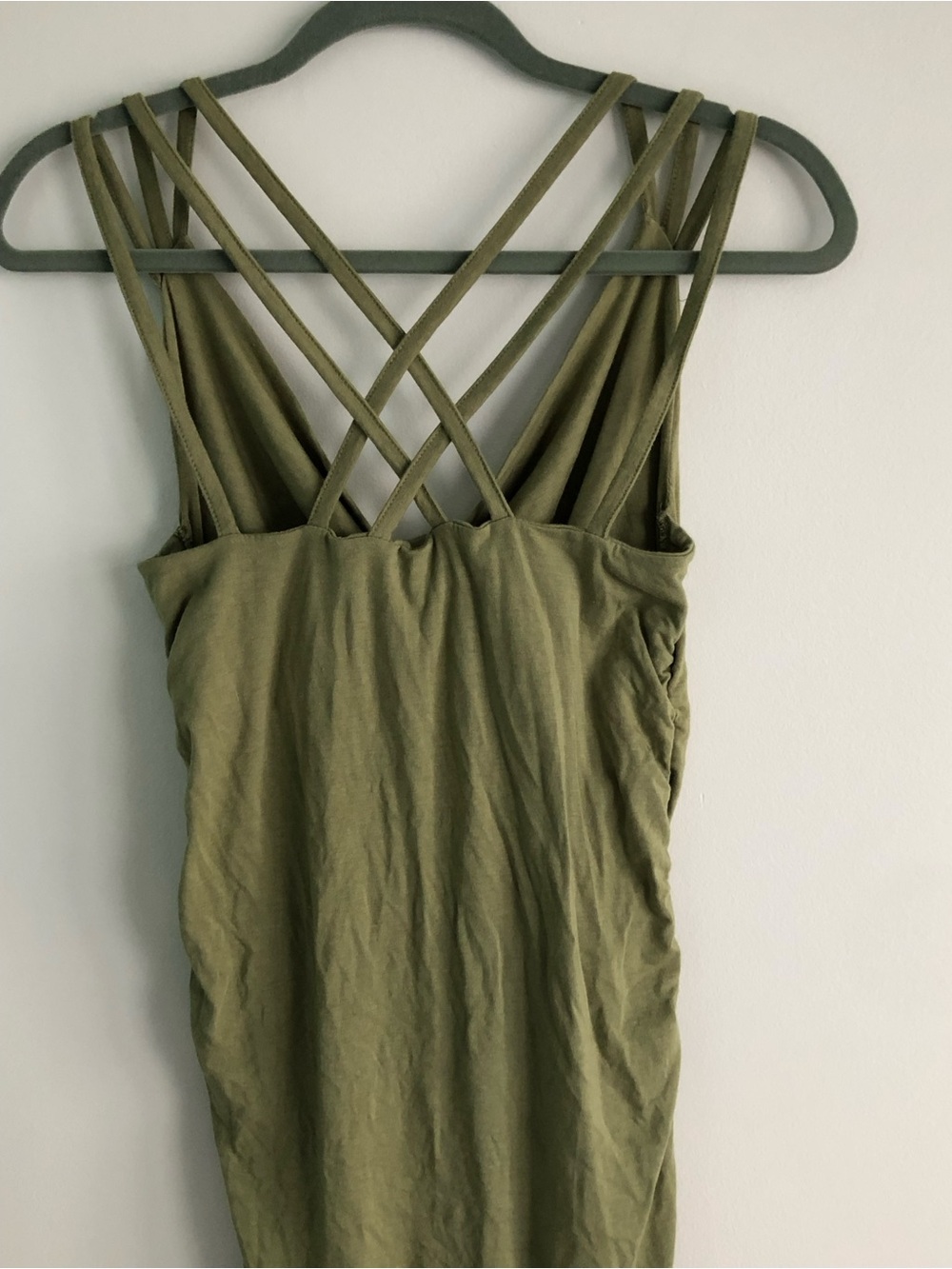 Y2K Gypsy Forest Fairy Boho Nomads Bamboo Hemp Strappy Asymmetrical Pixie Dress - Picture 11 of 16